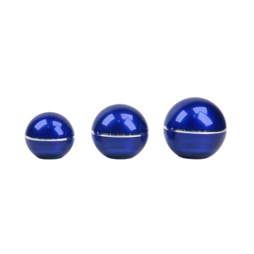 Round Ball Shape Recycled Cream Cosmetic Packaging Containers - 15g/30g Skincare Containers