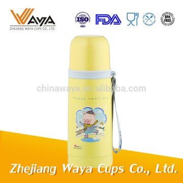 Children liked cartoon vacuum mug with pet