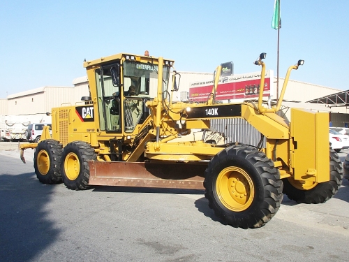 Caterpillar 140Kモーターグレーダーペーバーグレーダー