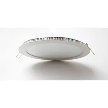 super slim super brightness rounnd led flat panel light