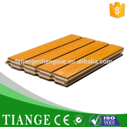 Sound insulation perforated acoustic wall panel board studio acoustic soundproofing