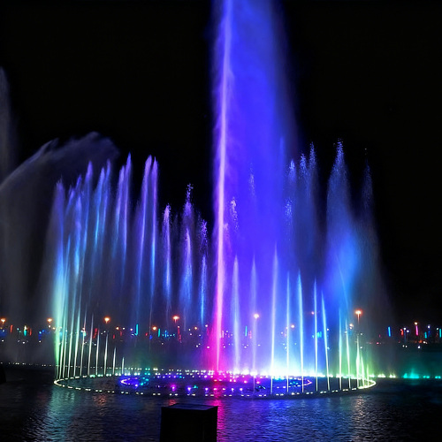 Ornamento de jardim com fonte de lago para parque ao ar livre