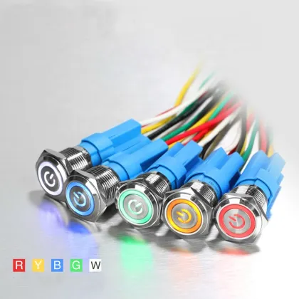 Otto 21649 3-Speed Fan Push Button Switch