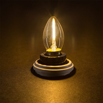 LEDER Small Edison Lamp Bulb