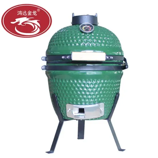 Portable Cheap 26 Inch Kamado Barbecue BBQ Grill Black Table for Grill