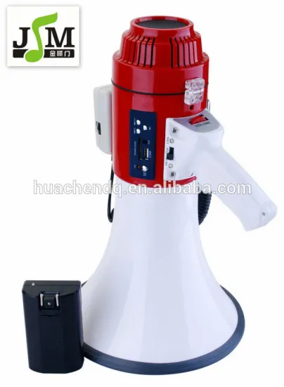 25W siren speaker with lithium battery