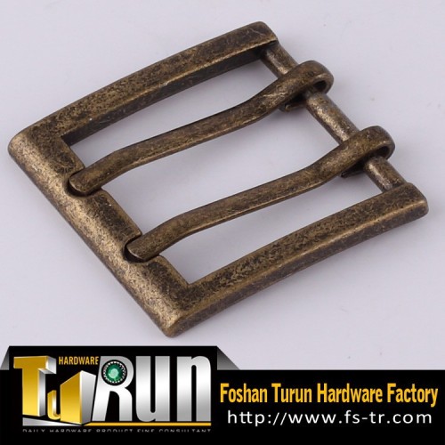 Fashion style antique brass spring buckle