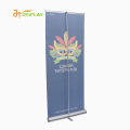 Stand de pantalla reutilizable de aluminio al por mayor enrollable