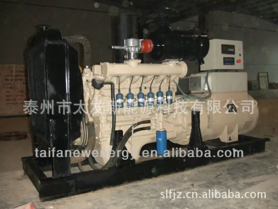 80KW Straw Engine powered generator set with high effenciency