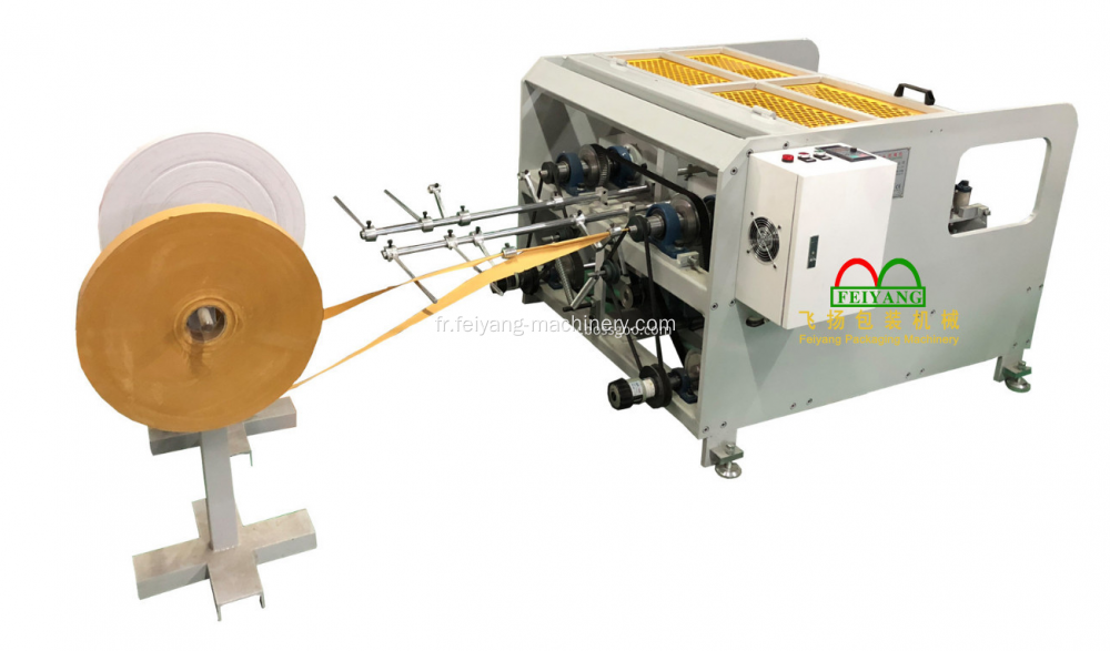 Corde de papier kraft coloré faisant la machine