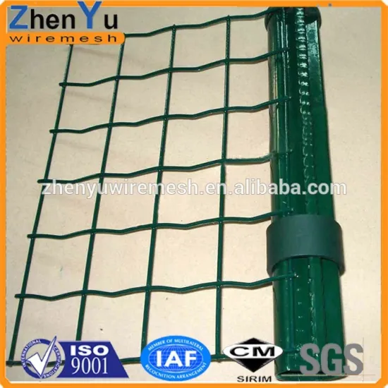 pvc coated welded wavy wire holland wire mesh fencing (fencing roll)