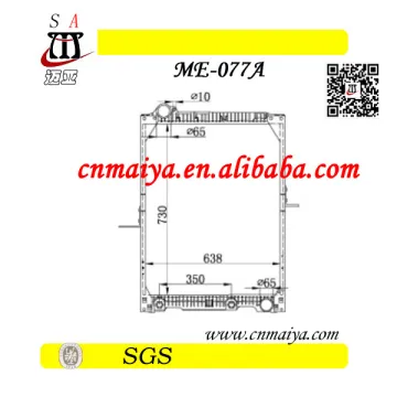 6525014401 car parts for radiator