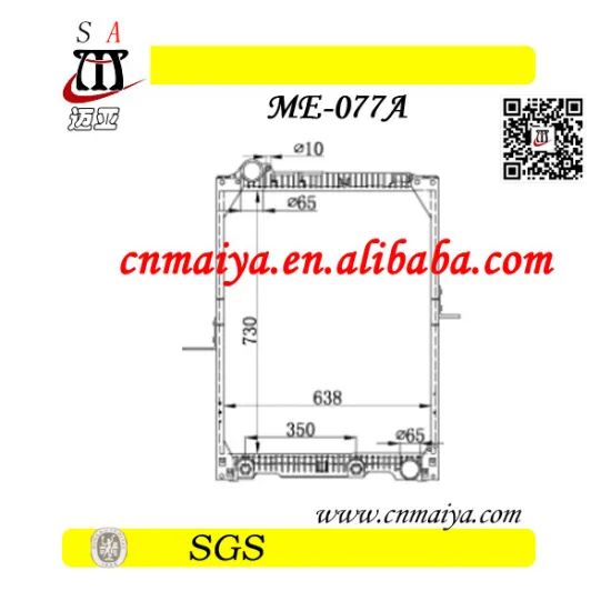 6525014401 car parts for radiator