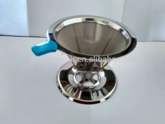 YS manufacturer stainless steel reusable Coffee Maker Filter Holder Mesh filter