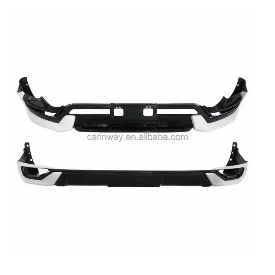 Body Kit for Toyota Fortuner 2020-2021: Front & Rear Bumper Cover Spoiler