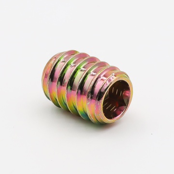 Furniture Screw Insert Iron Nut M6 M8 M10 Threaded Wood Inlay