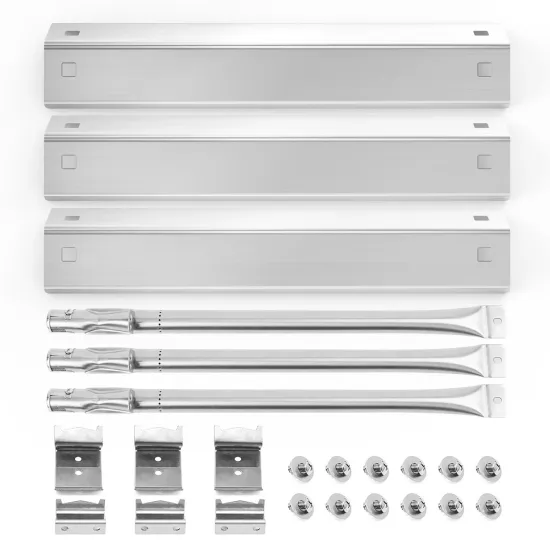 Replacement Stainless Steel Heat Plate Shield and Burner