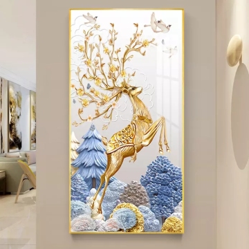 Animal art painting luxury home decor