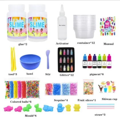 Hot Selling DIY Toy Kit: Crystal Playdough Slime for Kids