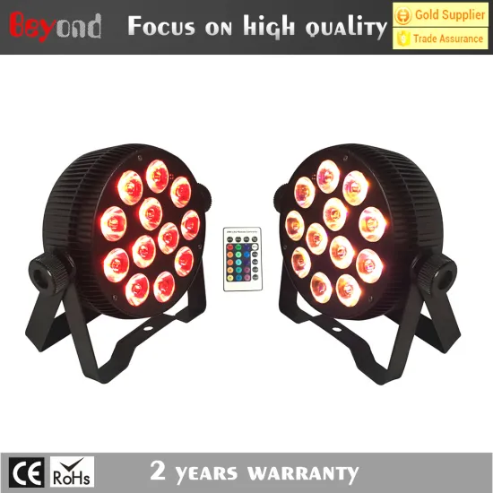 flat led mini par can 12pcs 8w rgbwa 6in1 led light