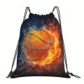 Polyester Draw String Sports Backpack Gym Bag