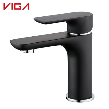 Black Single Lever CUPC Bathroom Basin Faucet