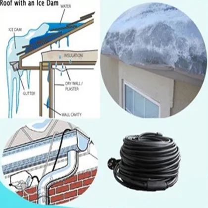 Electric Heating Wire for Roof & Gutter De-icing Cable - 20m