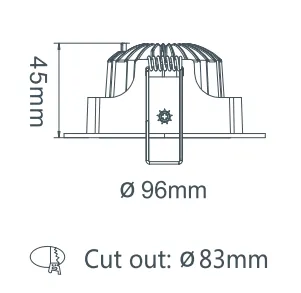 Home Mini Led Recessed Downlight