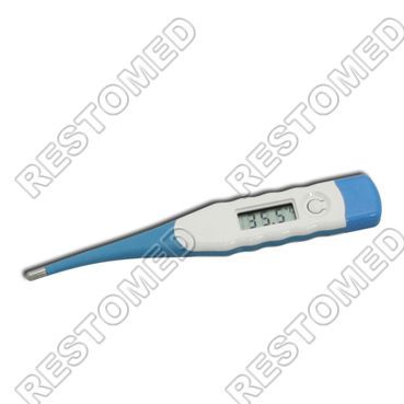 Digital flexible thermometer