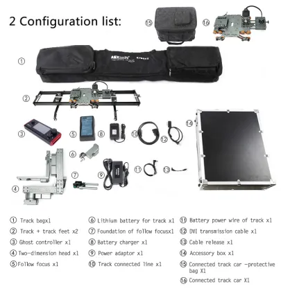 Factory direct sale zomei carbnon fiber camera track slider with best quality