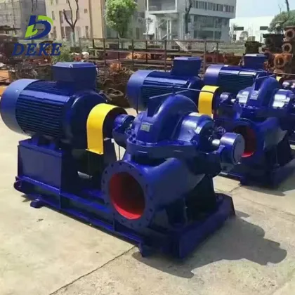 Manufacturer Direct Double Suction Centrifugal Split Casing Pump - High Flow Rate