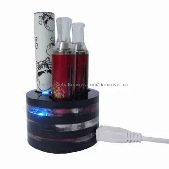 Vape Tray E-cigarette Charger with Colorful LED Lights