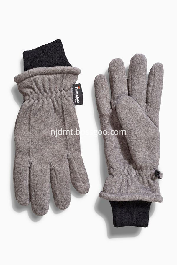 Boys Fleece Ski Gloves