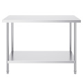 Stainless Steel Prep Table With Under Shelf