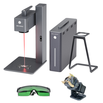 Portable Auto Focus Laser Markering Machine voor metaal en plastic