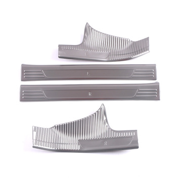 2019-2023 Tesla Model 3 Door Sill Anti-Scratch Guard Stainless Steel Accessory