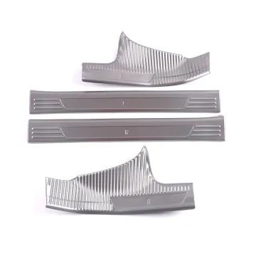 2019-2023 Tesla Model 3 Door Sill Anti-Scratch Guard Stainless Steel Accessory