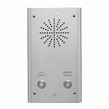 IP audio intercom station with access control capabilities for doors, gates and barriers