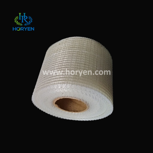  Fiberglass Mesh Drywall Joint Tape 60G alkaline resistant glass fiber self adhesive tape Supplier