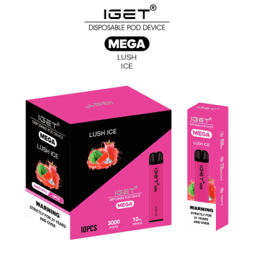 Australia IGET MEGA 3000 Puffs Disposable E-Cigarette