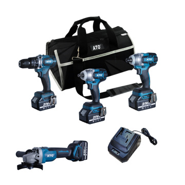 ATO Power Tools CB2004 4-in-1 Cordless Combo Kit