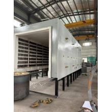 Forno de carrinho com controle avançado de temperatura