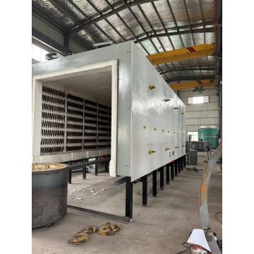 Lò nung xe đẩy với điều khiển nhiệt độ tiên tiến