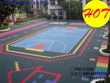 Universal Plastic Sport Court Flooring, Pp Modular Outdoor Kindergarten Floor