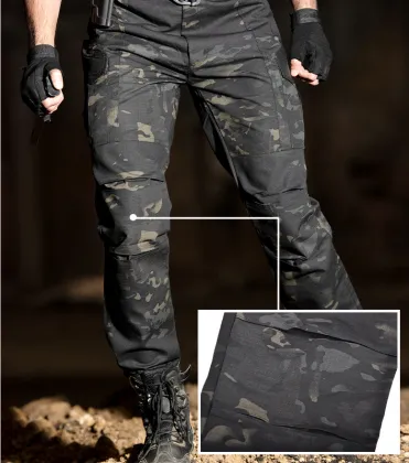 Customized High-Quality Polyester Cotton Men's Casual Outdoor Mountain Climbing Trousers