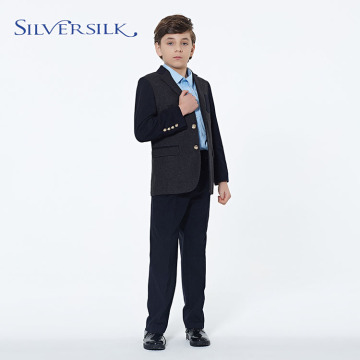 2 Pieces Black TR Kids Suit Sets