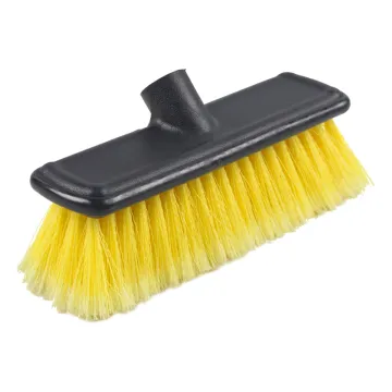 Flow-Through Soft Fiber Cleaning Brush for Auto, Car, and Boat Wash
