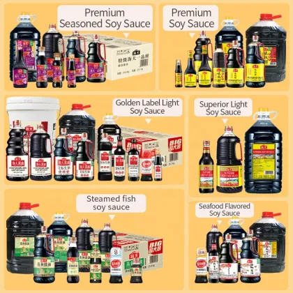 Wholesale Halal Soy Sauce: 500ml Golden Label Light Soy Sauce in Small Bottles