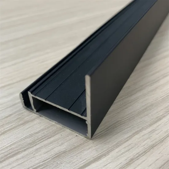 Black Anodizing Aluminum Solar Panel Frame 40mm