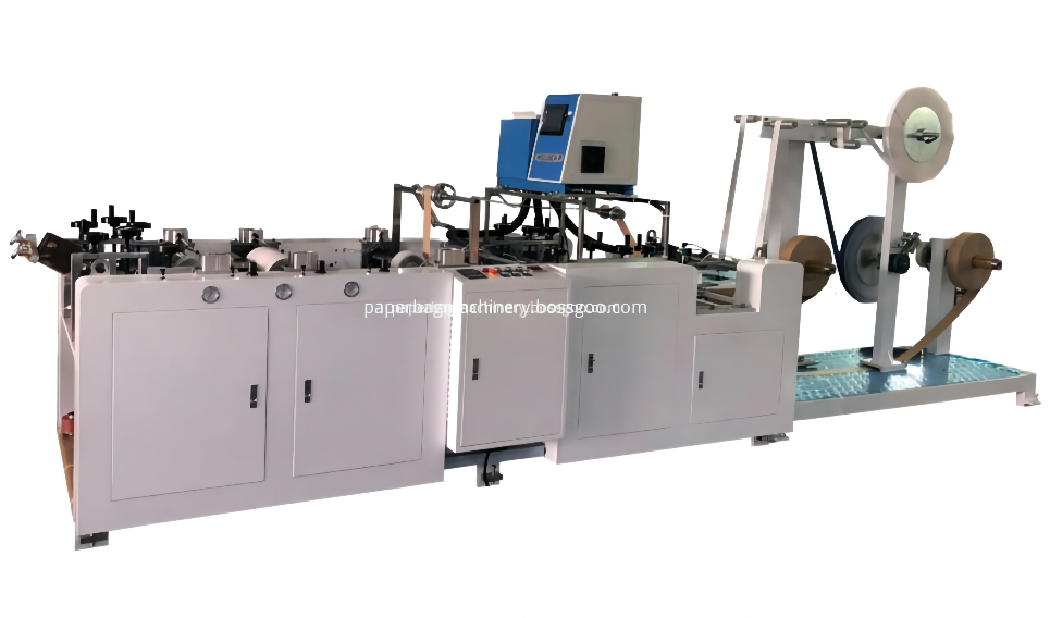 Paper Machine Twist Handle Automatic Bag Making Machine